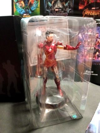 Figura Iron Man resina metálica Altaya Planeta