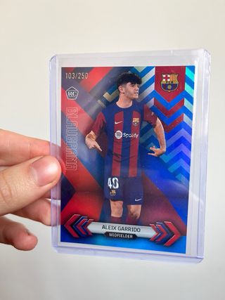 ALEIX GARRIDO /250 TOPPS FCB BARÇA PANINI CROMOS