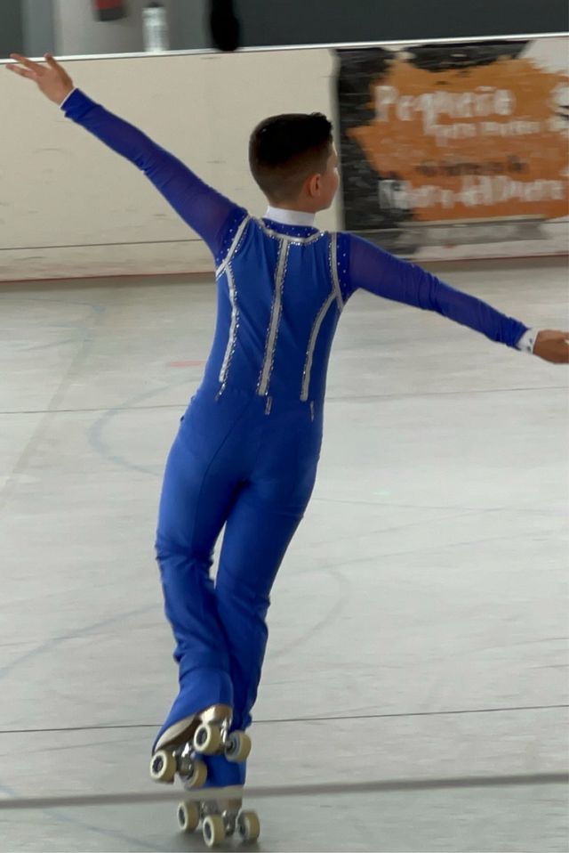 MAILLOT PATINADOR 8-10 años 