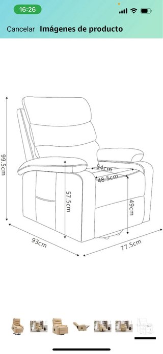 Sillon de masaje