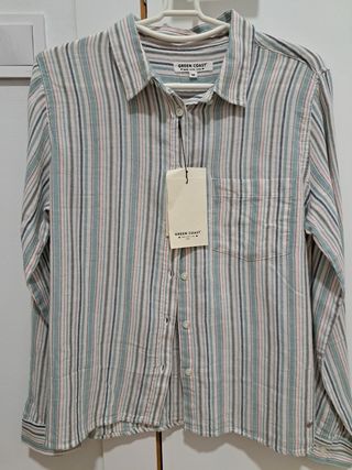 Camisa de rayas Green Coast