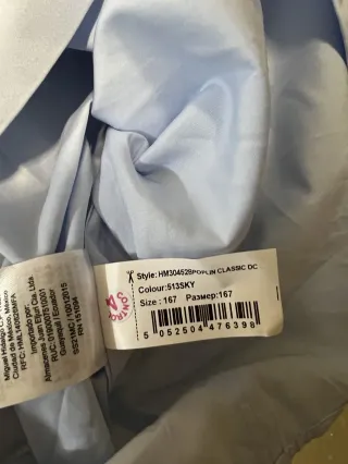 Camicia da uomo Hackett London Poplin Slim BC