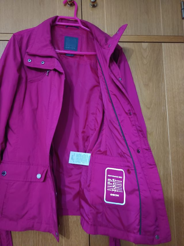 Cazadora Geox rosa