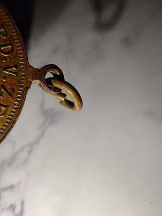 MEDALLA GRAF ZEPPELIN DIRIGIBLE LZ-4 DESASTRE 1908