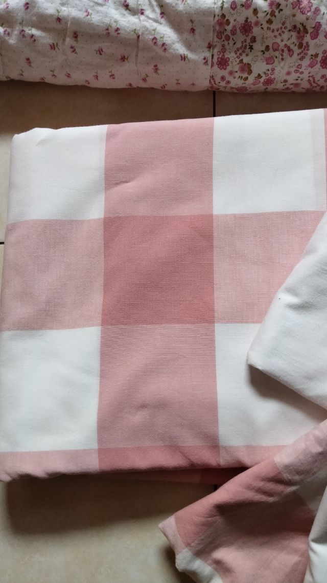 JUEGO DE CAMA + COJÍN + CORTINA+ BARRA !!