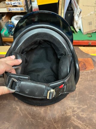 Casco Jet de moto bandera america eeuu MDS
