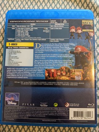 Blu-ray Disc Brave (Indomable)