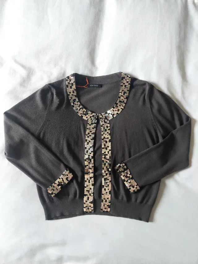Bolero punto y lentejuelas Sintesis