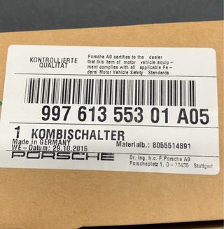 MODULO INTERRUPTORES PORSCHE 997 CAYMAN BOXSTER