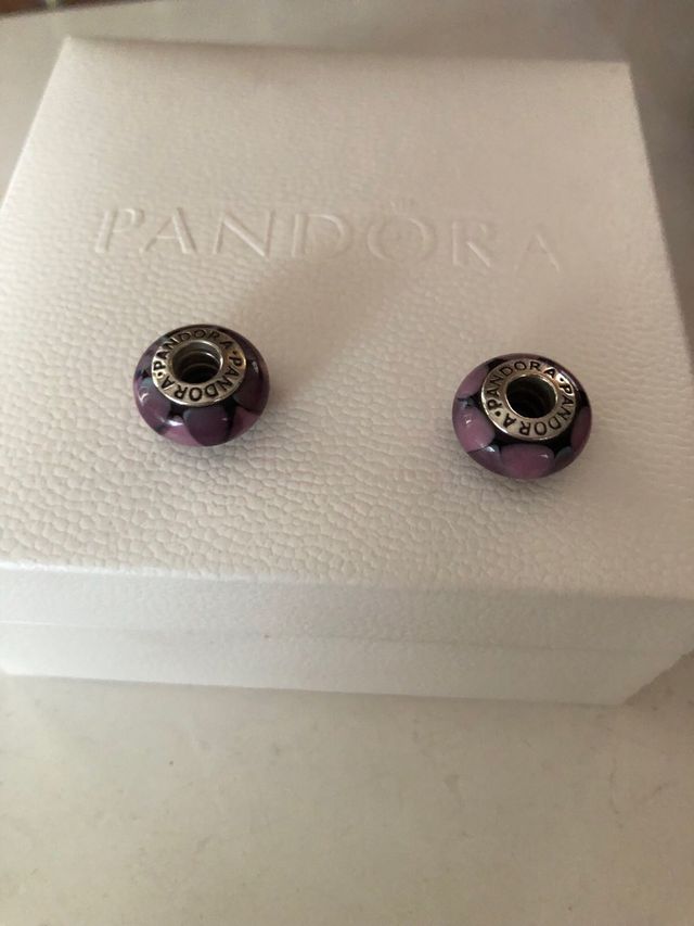 Dos Charm de Murano. Pandora original