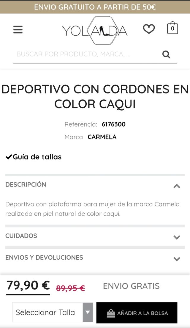 Zapatos mujer talla 36