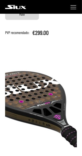 padel siux, edicion limitada 