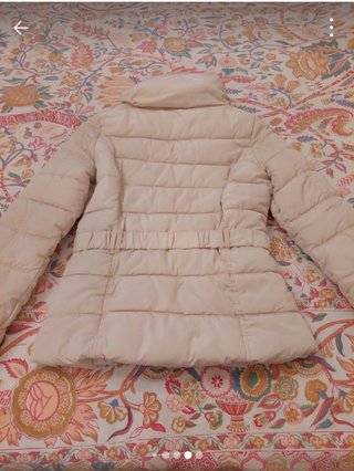 Piumino Bianco Panna taglia M Pinkie
