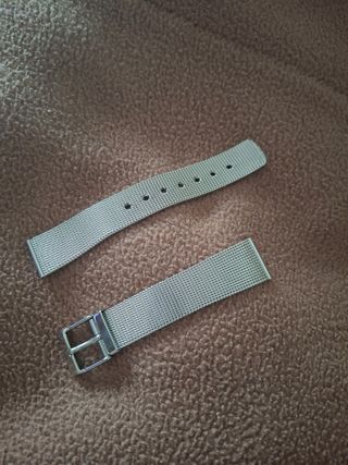 Correa reloj pulsera acero 17 mm