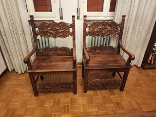 Camera da letto matrimoniale intagliata a mano