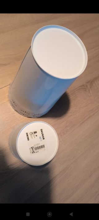 Due vasi Ikea skurar 