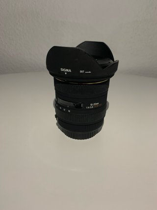SIGMA 10-20 mm f 4-5.6 DC HSM para Canon