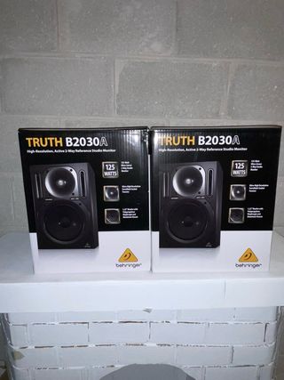 monitores de estudio altovoces