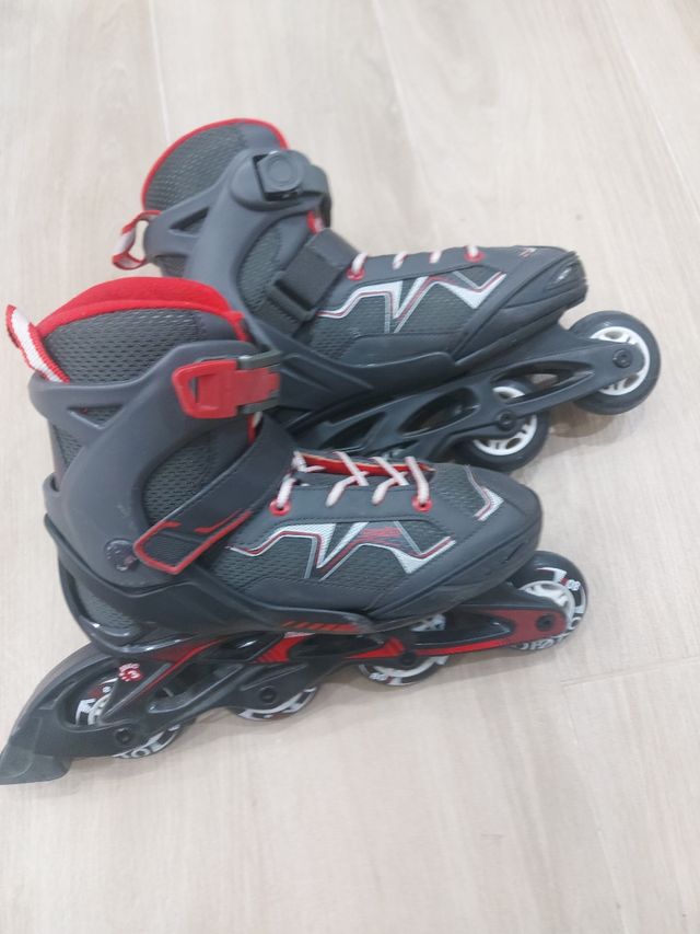Patines en línea n.35-38 ajustables