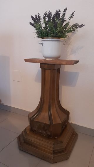 Pie para poner plantas