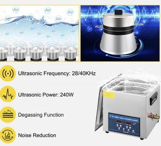 NUOVO Ultrasuono 10 litri con cestello