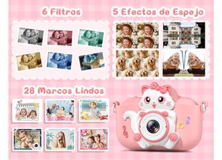 Cámara fotos niños SD 32Gb incluida