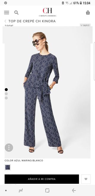 Camisa Carolina Herrera