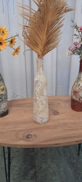 Jarrones decorativos  echos a mano