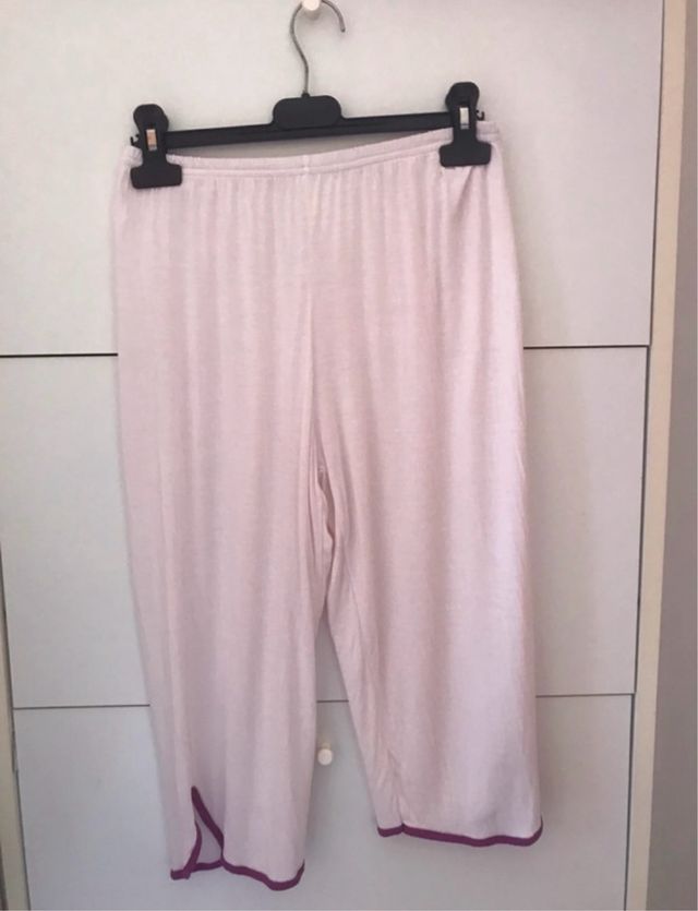 Pigiama rosa S tre quarti