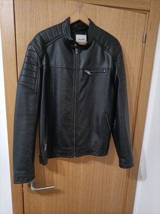 Chaqueta piel Jacks & Jones