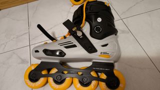 Patines Línea Oxelo Freeride Hardboot MF 500 Gris