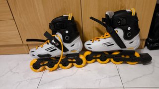 Patines Línea Oxelo Freeride Hardboot MF 500 Gris