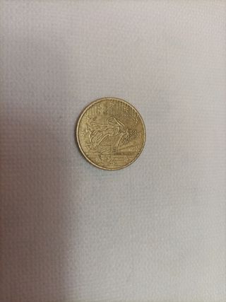 Moneda 50 céntimos Santurtzi 1999