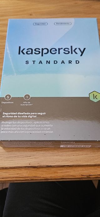 Antivirus kaspersky 1 año 5 disp