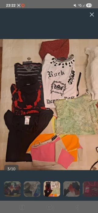 Lote ropa Lois /Desigual /Miss sixty/Tommy/Nikita