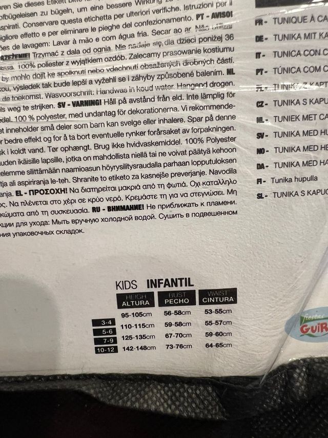 Nuovo costume da bambino Ghost Trunk