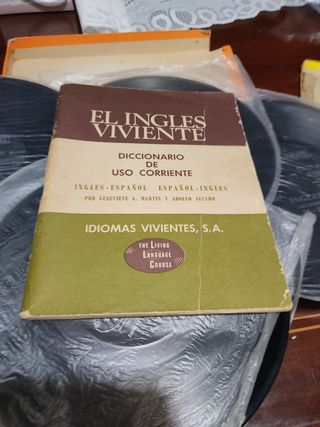 Curso de inglés en discos de vinilo