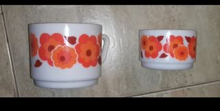 LEER! Café, tazas y platos Arcopal Lotus