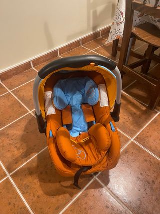 CONJUNTO JANE CARRERA AZUL-NARANJA