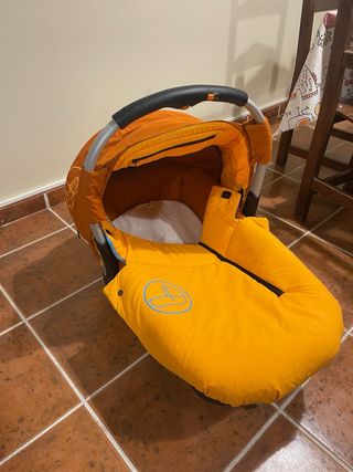 CONJUNTO JANE CARRERA AZUL-NARANJA