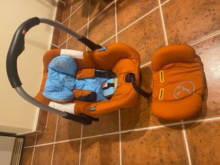 CONJUNTO JANE CARRERA AZUL-NARANJA