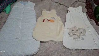 Lote de sacos, mantas para bebés
