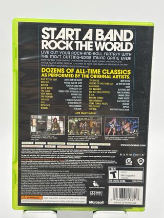 ROCKBAND PARA XBOX 360