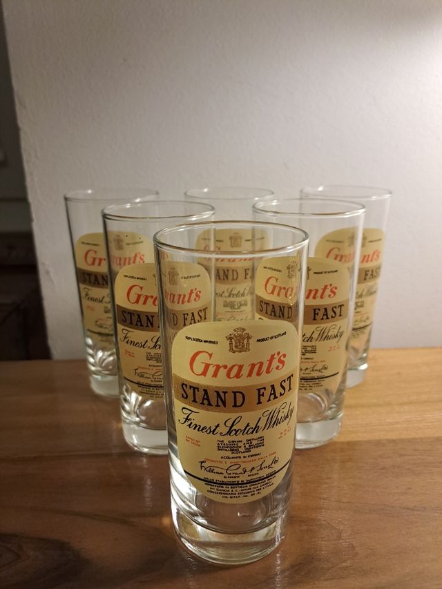 Set 6 bicchieri whisky nuovi