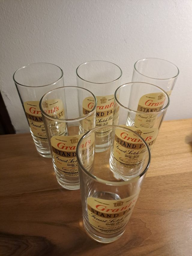 Set 6 bicchieri whisky nuovi