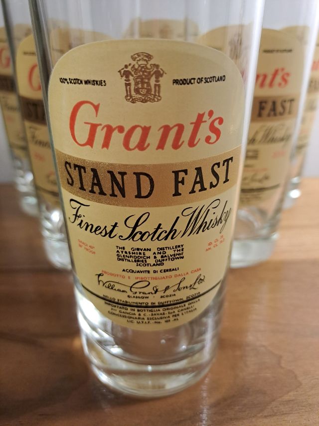 Set 6 bicchieri whisky nuovi