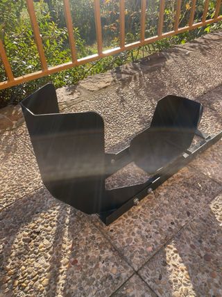 Soporte rueda delantera moto/calzo moto/cepo moto