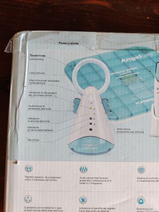 Monitor respiro e movimento neonato
