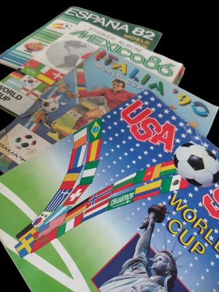 Album Panini mundial82,86,90,94 Maradona