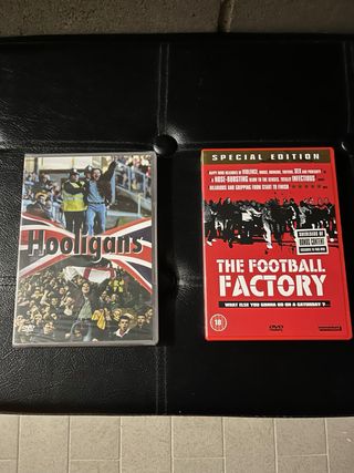 DVD HOOLIGANS + THE FOOTBALL FACTORY